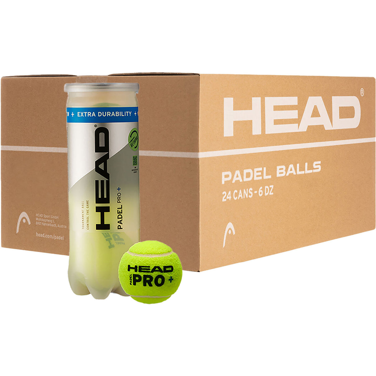Head Padel Pro S+ (24 Cans) 