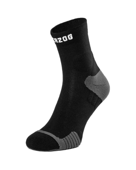 Herzog Compression Ankle Sock Black