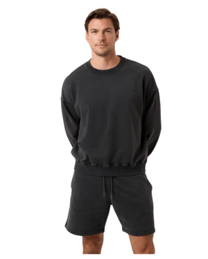 Björn Borg Oversized Washed Sweatshirt Black