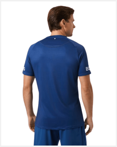 Björn Borg Ace Mesh Panel T-Shirt Dark Blue