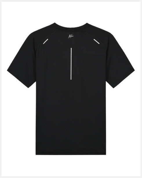 Malelions Padel Vortex T-Shirt Black