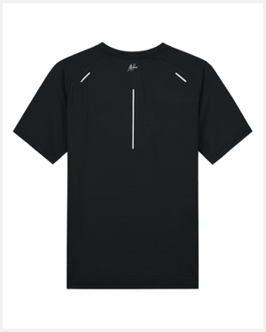 Malelions Padel Vortex T-Shirt Black