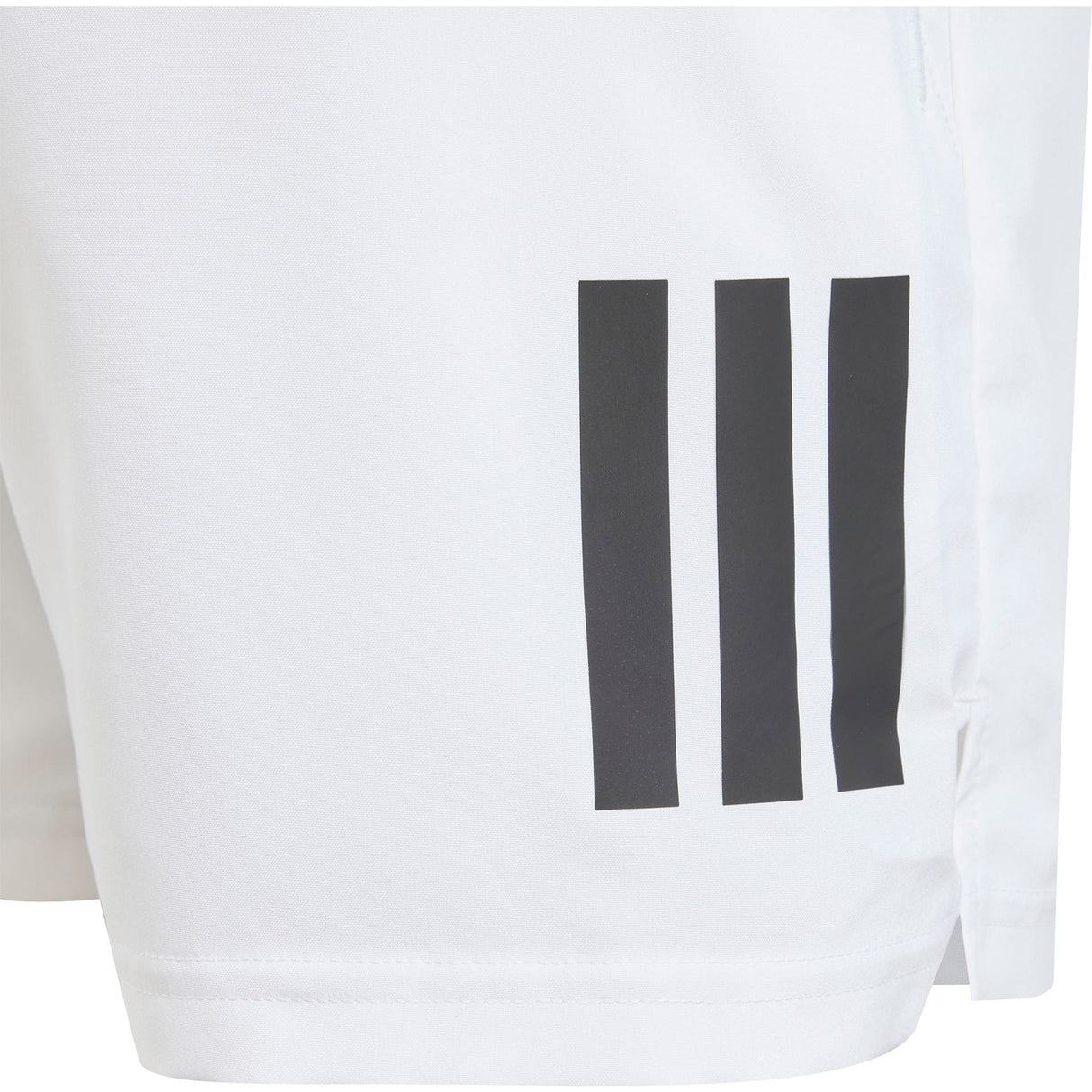 Adidas Boys Club 3-Stripe Shorts White