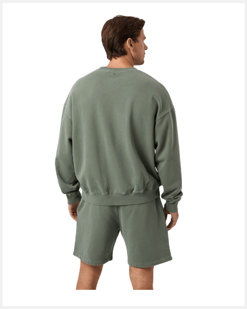 Björn Borg Oversized Washed Sweatshirt Green