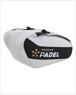 Bullpadel Racketbag Tour Premier White