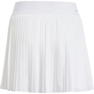 Adidas Girls Club Pleated Skirt White