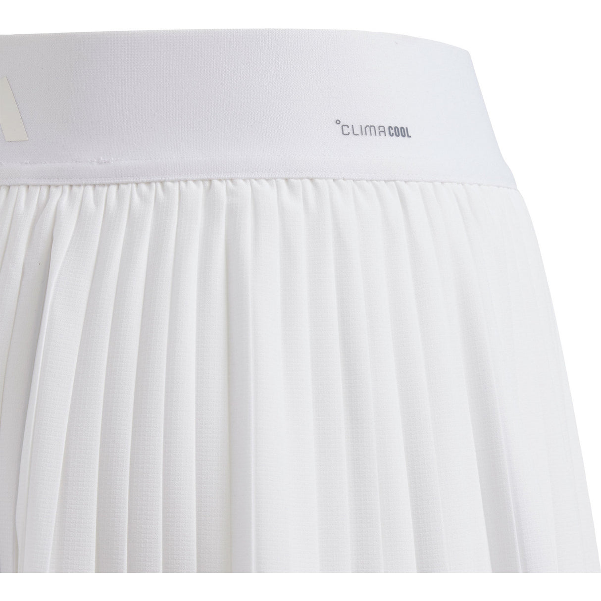 Adidas Girls Club Pleated Skirt White