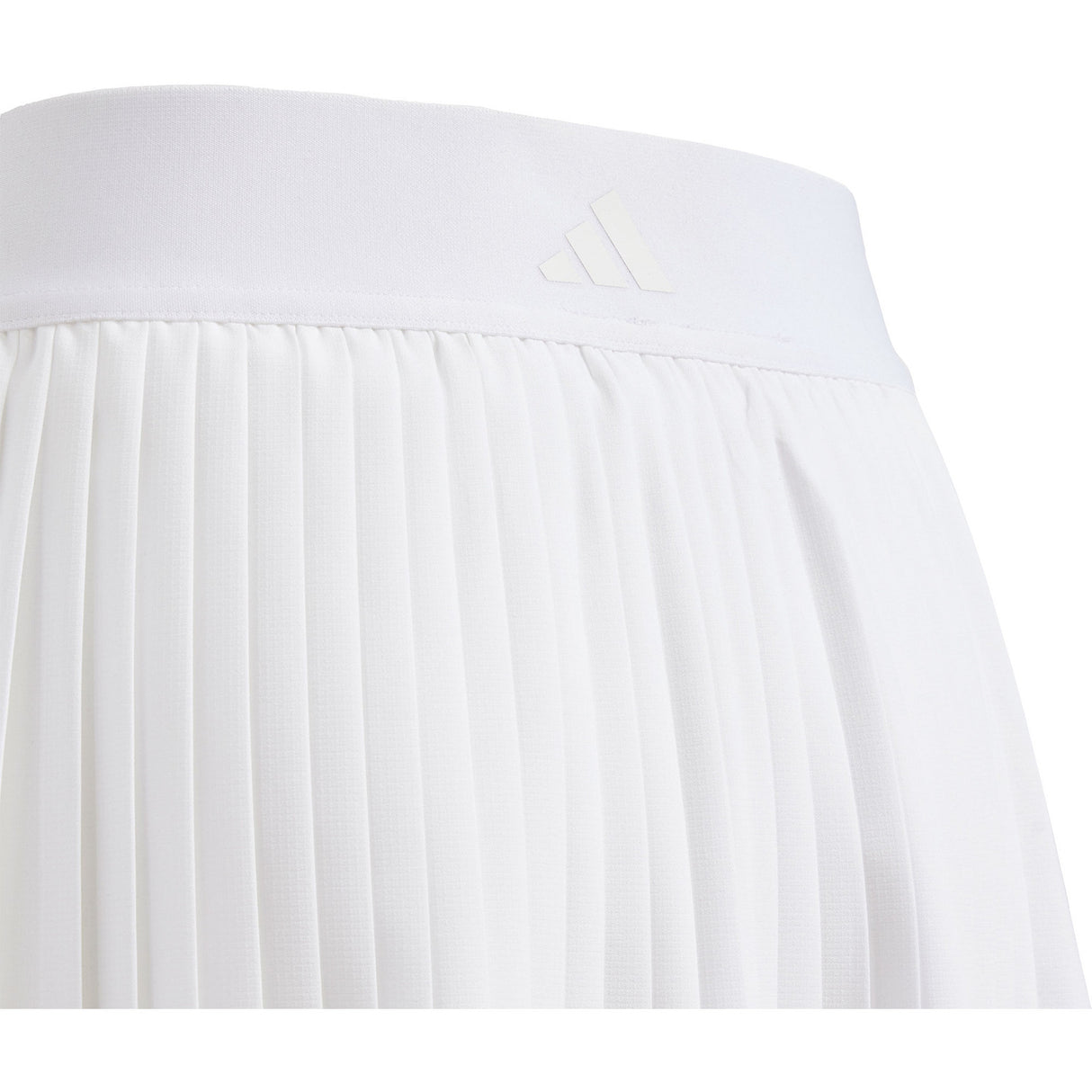 Adidas Girls Club Pleated Skirt White