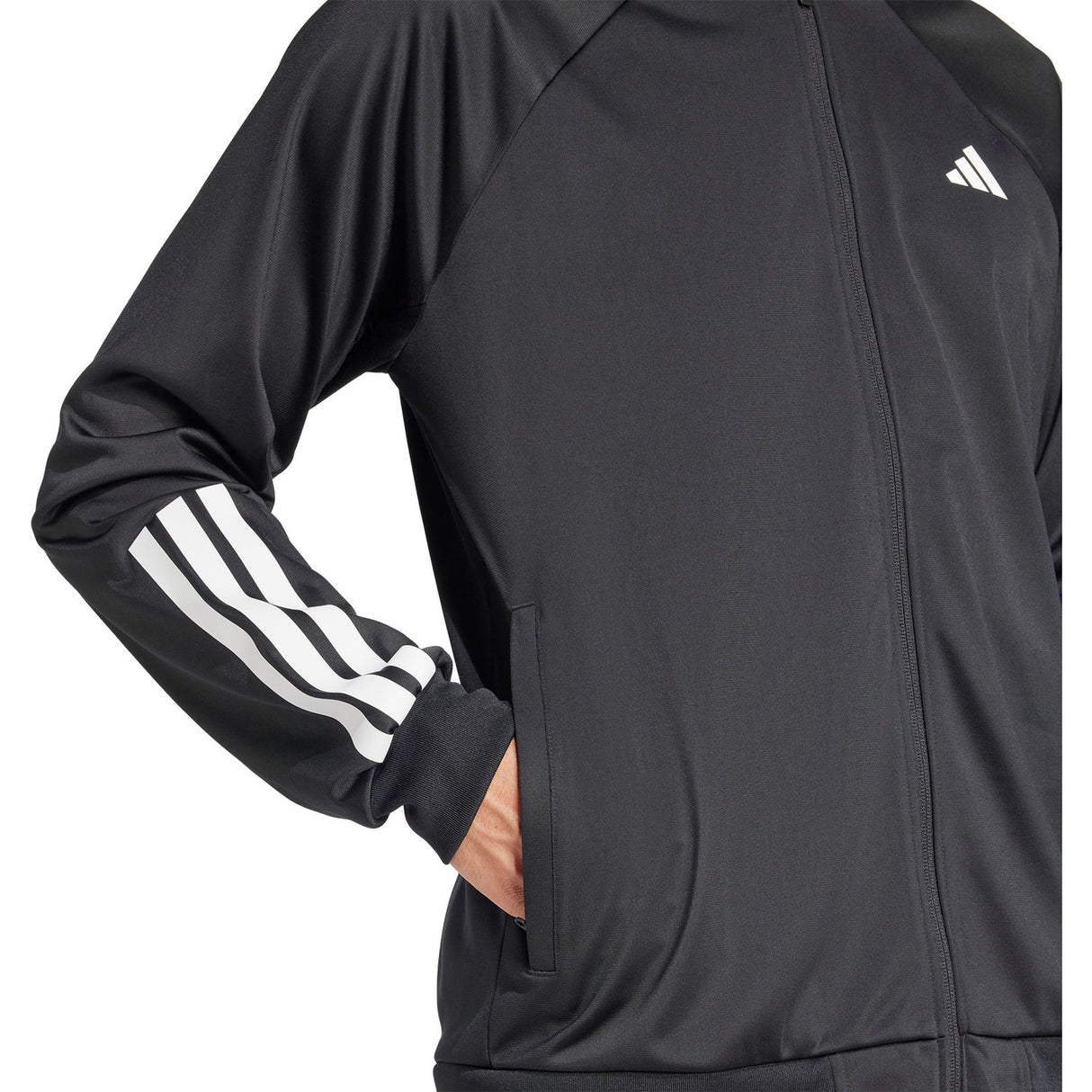 Adidas Jacket 3-Stripes Knitted Black