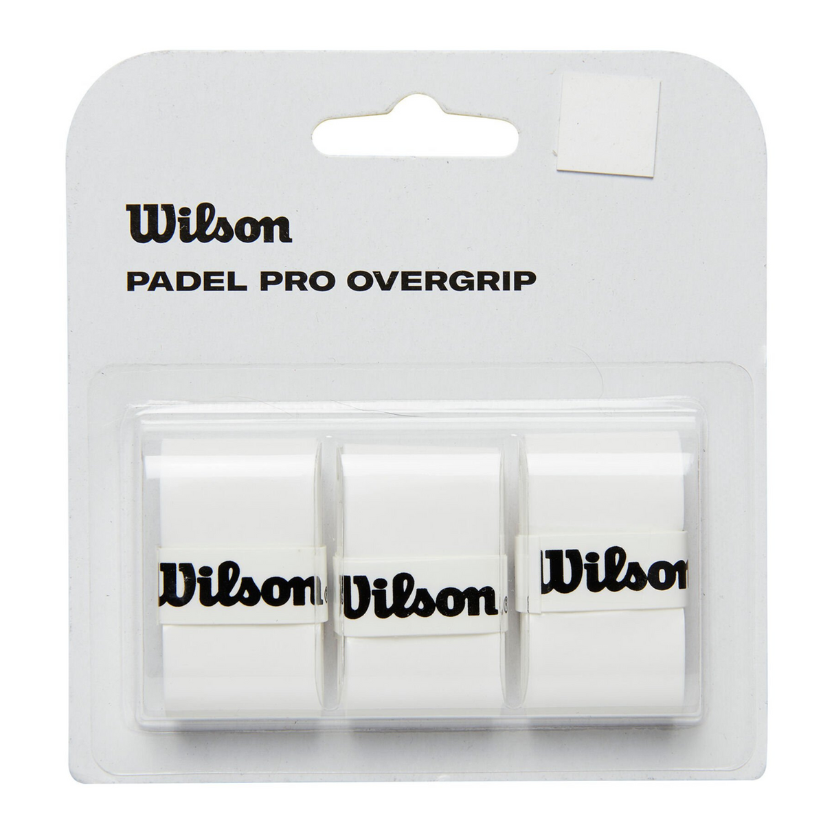 Wilson Pro Padel Overgrips Weiß (3 Stück)