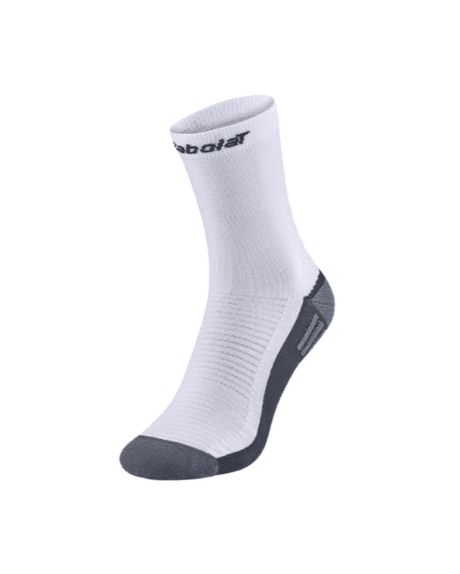 Babolat Mid-Half Sokken Wit/Zwart