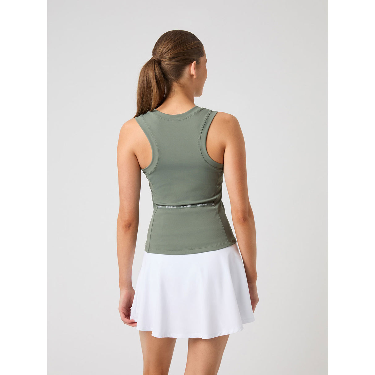 Björn Borg Ace Pocket Ribbed Tank Top Green