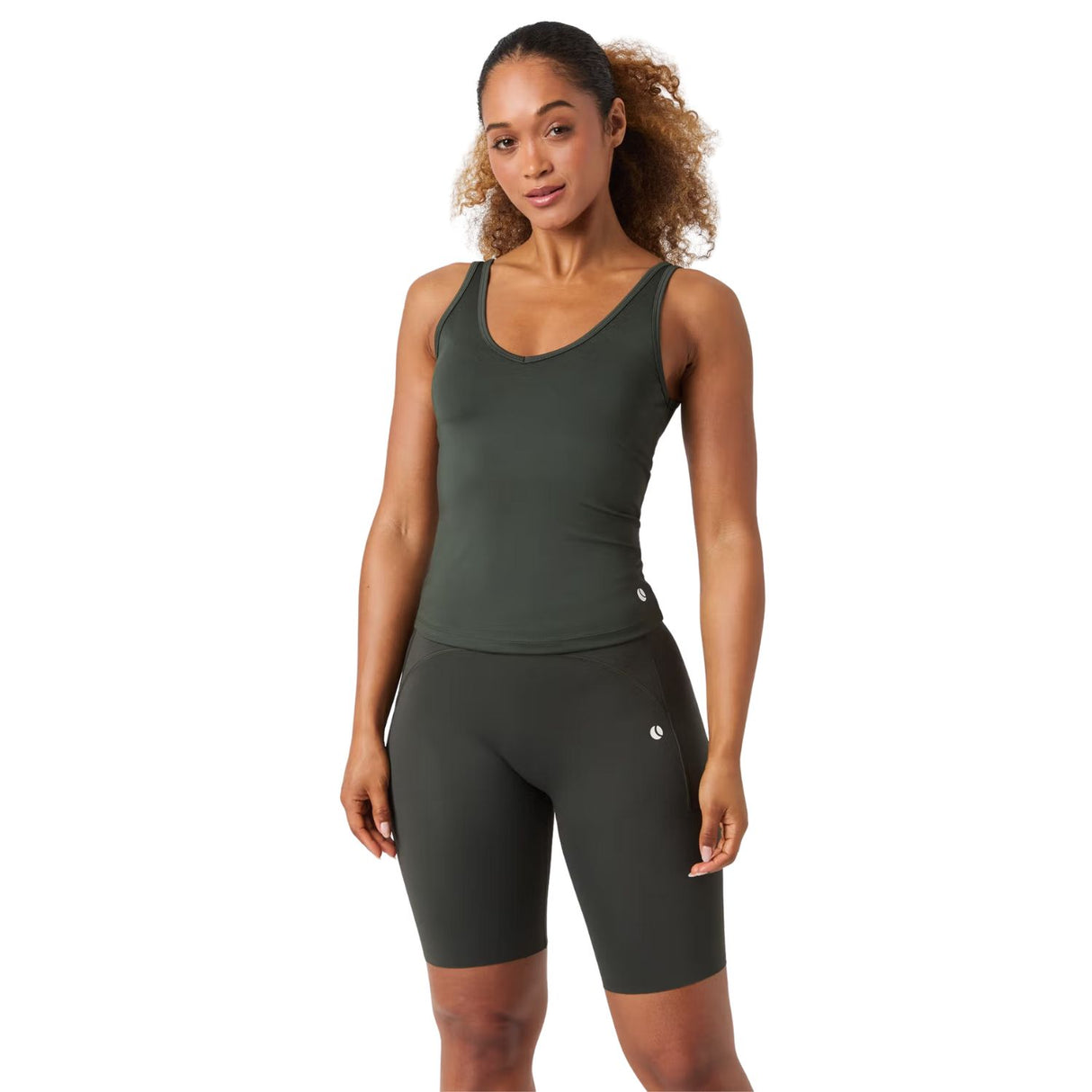 Björn Borg Ace Deep V Neck Tank Top Grey