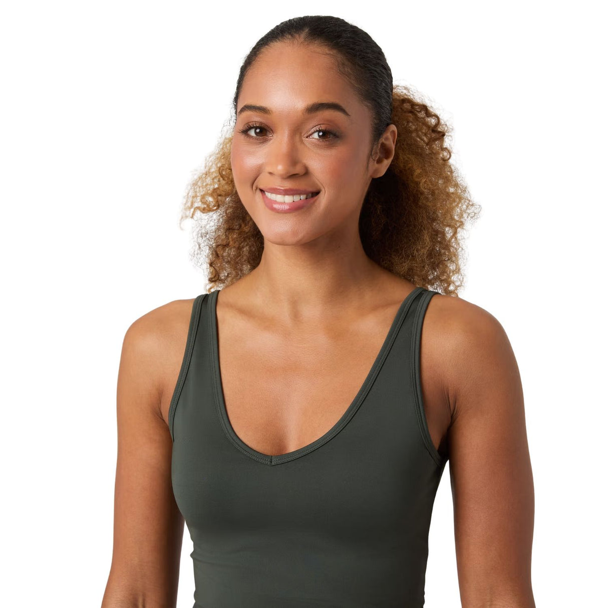 Björn Borg Ace Deep V Neck Tank Top Grey