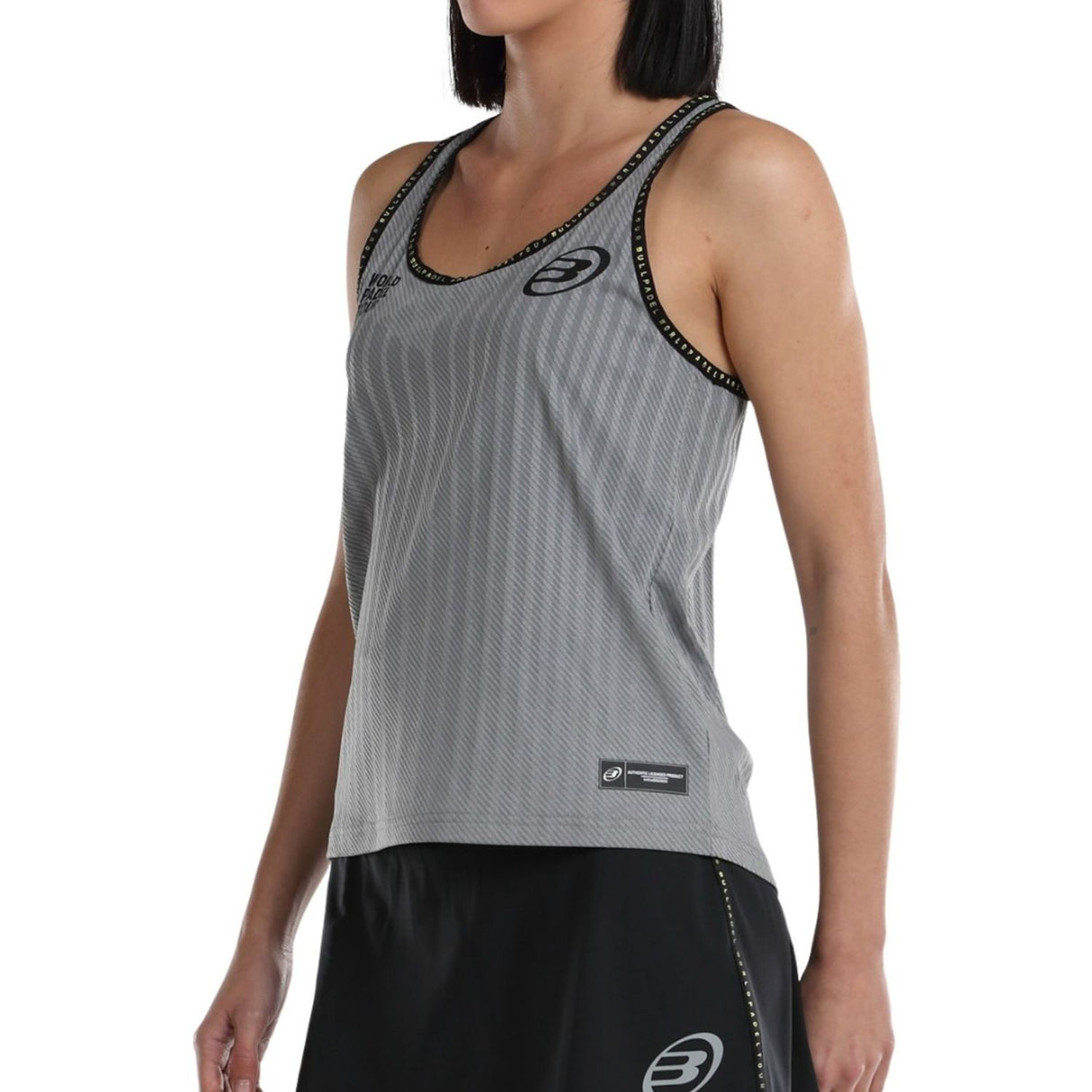 Bullpadel Lugar Top Grey