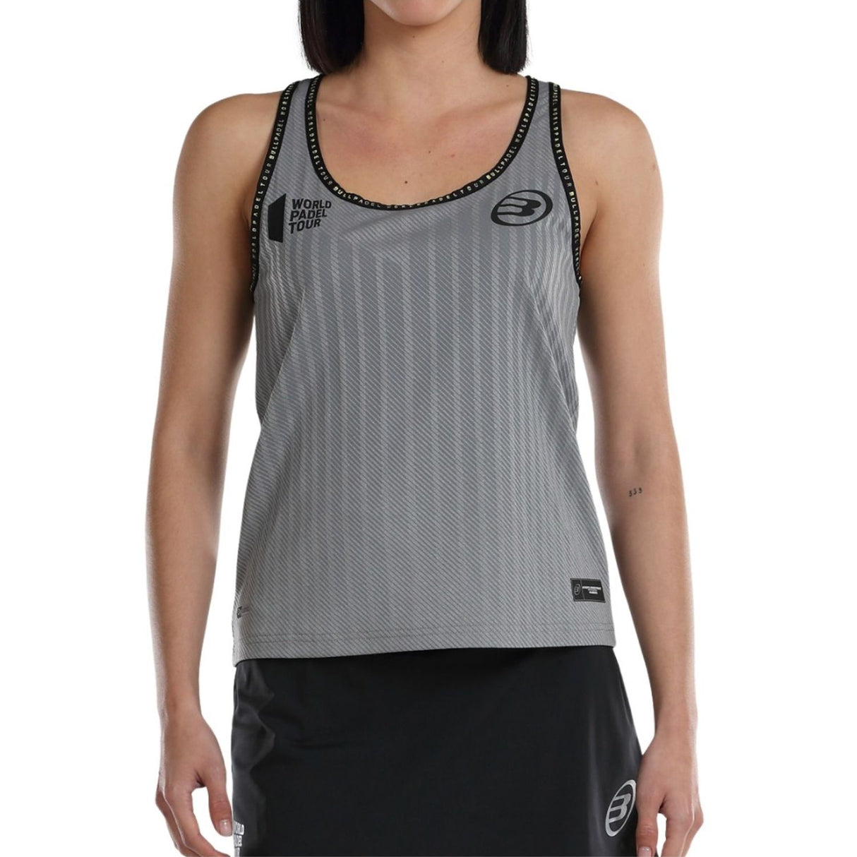 Bullpadel Lugar Top Grey