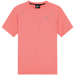 Malelions Padel Vortex T-Shirt Coral