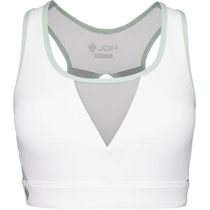 JDH Sports Bra White