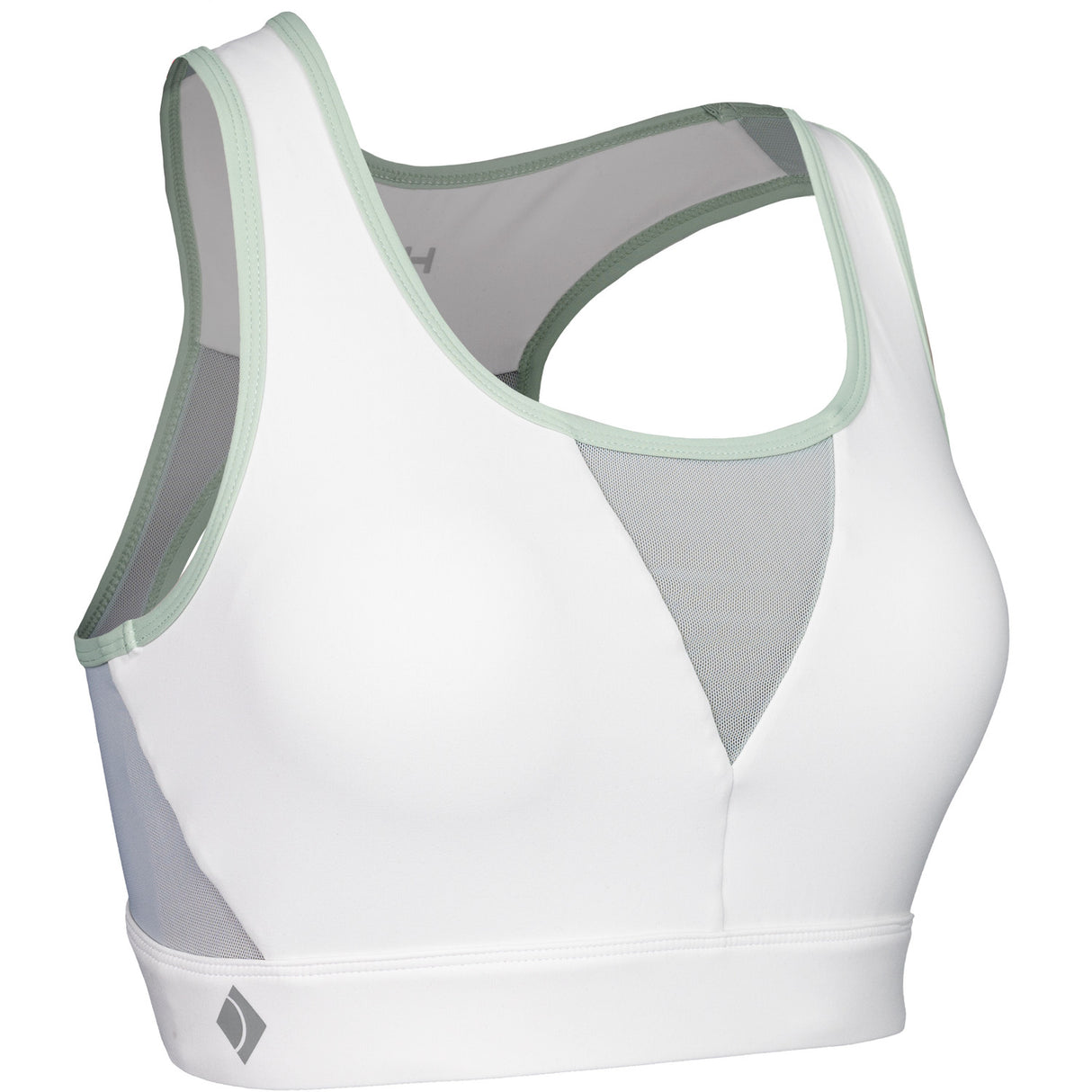 JDH Sports Bra White