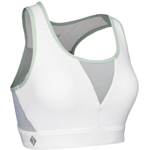 JDH Sports Bra White