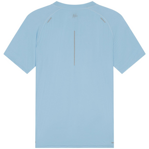 Malelions Padel Vortex T-Shirt Light Blue