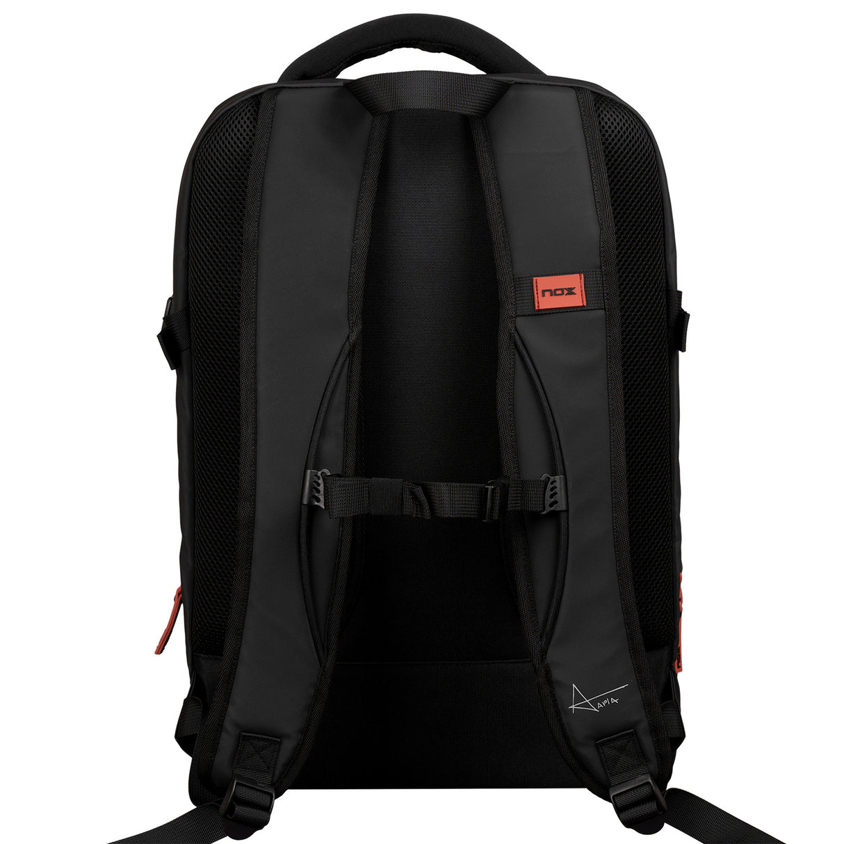 Nox Rucksack Luxury Open Series Schwarz/Rot
