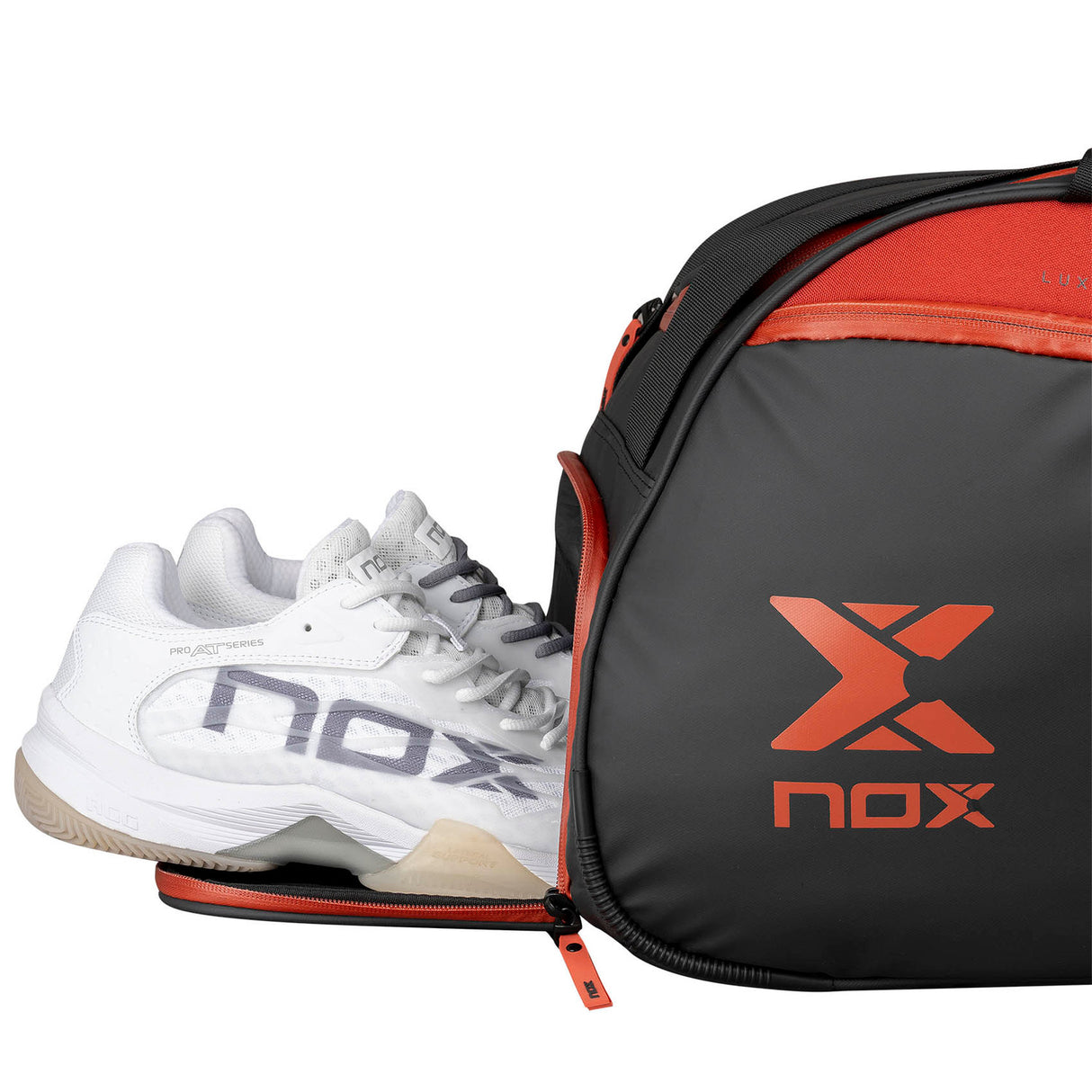 Nox Schlägertasche Luxury Open Series Schwarz/Rot