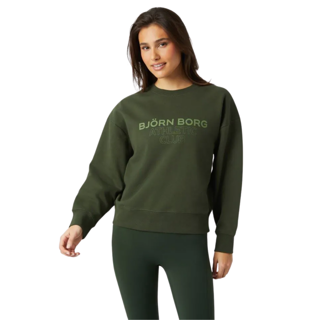 Björn Borg Boyfriend Crew Green