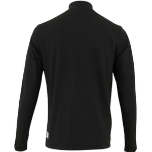 The Indian Maharadja Baroda Chevron Half Zip Sweater Black