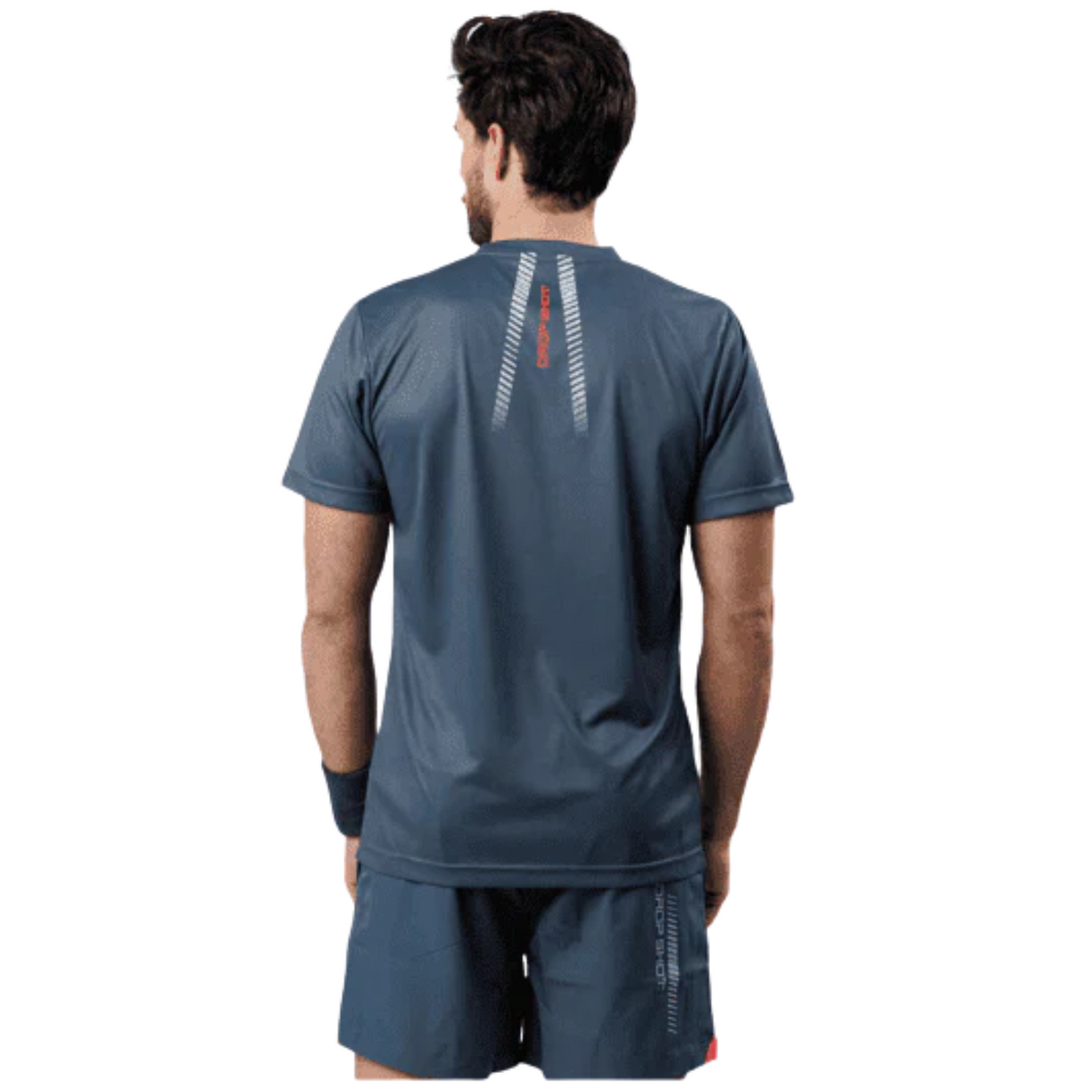 Drop Shot Shirt Grey/Red
