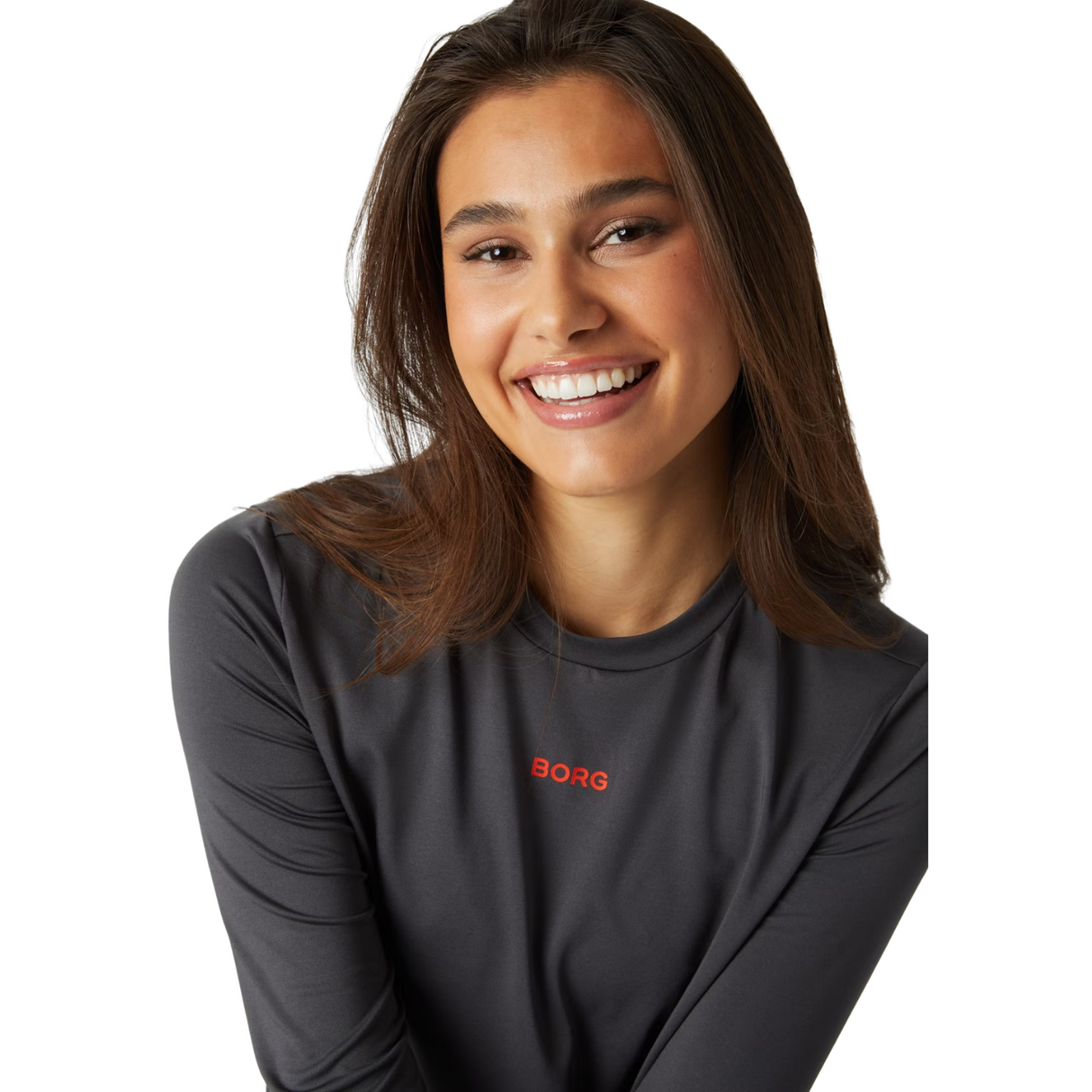 Björn Borg Long Sleeve T-Shirt Grey