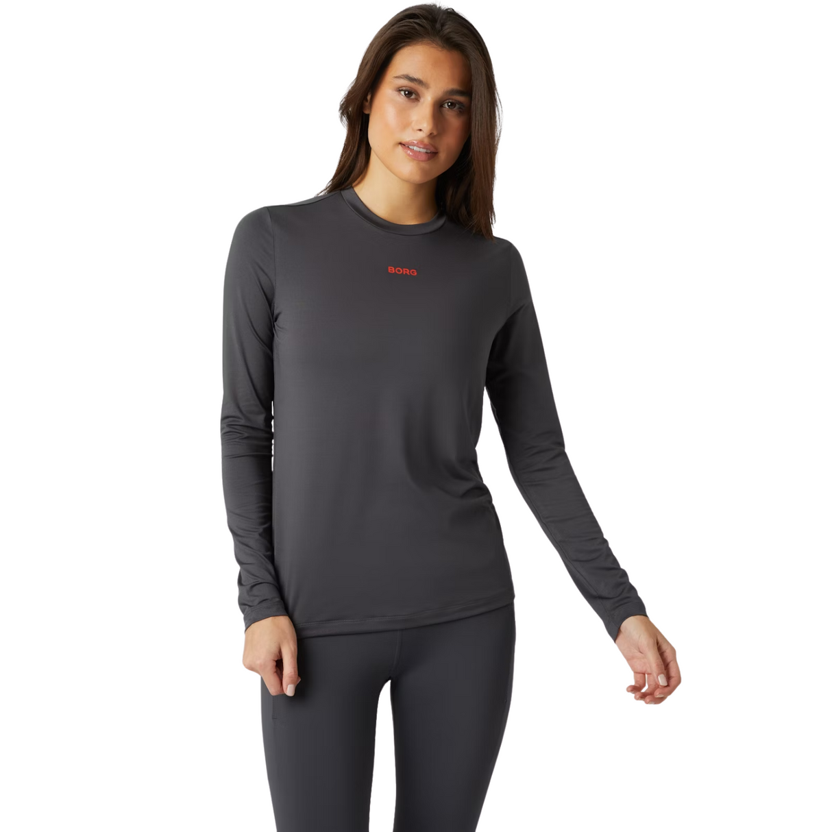 Björn Borg Long Sleeve T-Shirt Grey