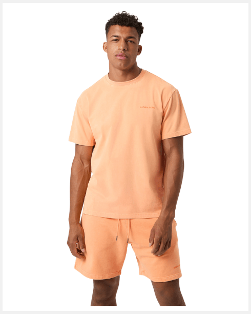 Björn Borg Oversized Washed T-Shirt Orange