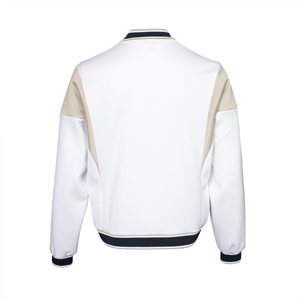 The Indian Maharadja Pique Bomber Jacket White