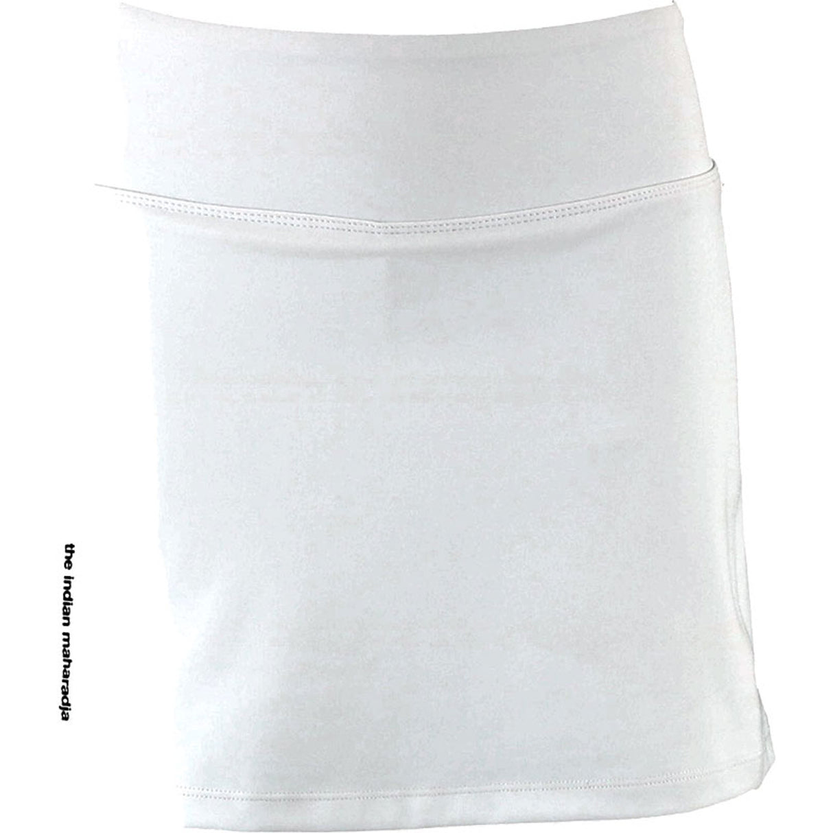 Indian Maharadja Skirt Kadiri Jacquard White