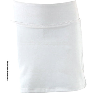 Indian Maharadja Skirt Kadiri Jacquard White