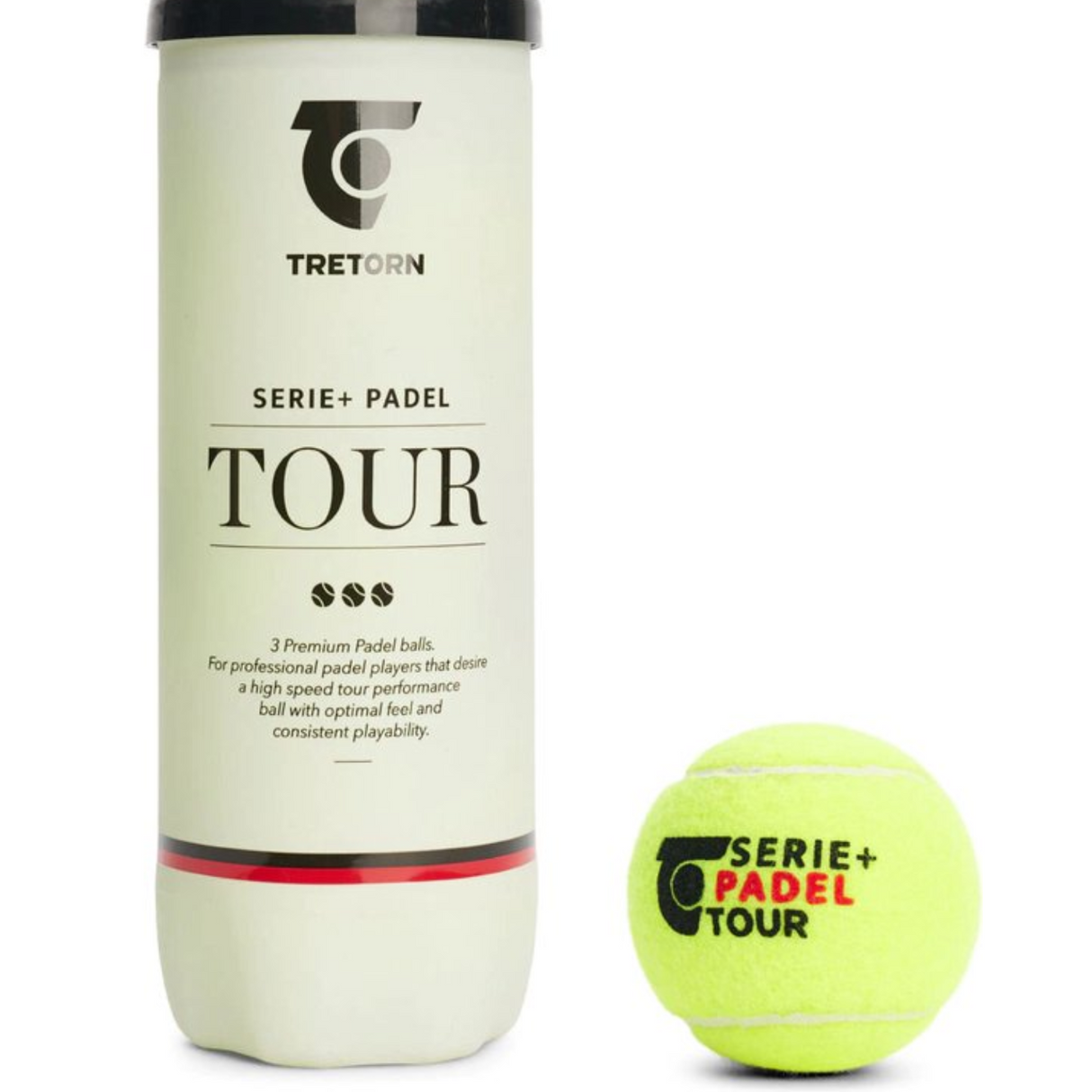 Tretorn Series + Tour Padel Bälle (3 Stück)