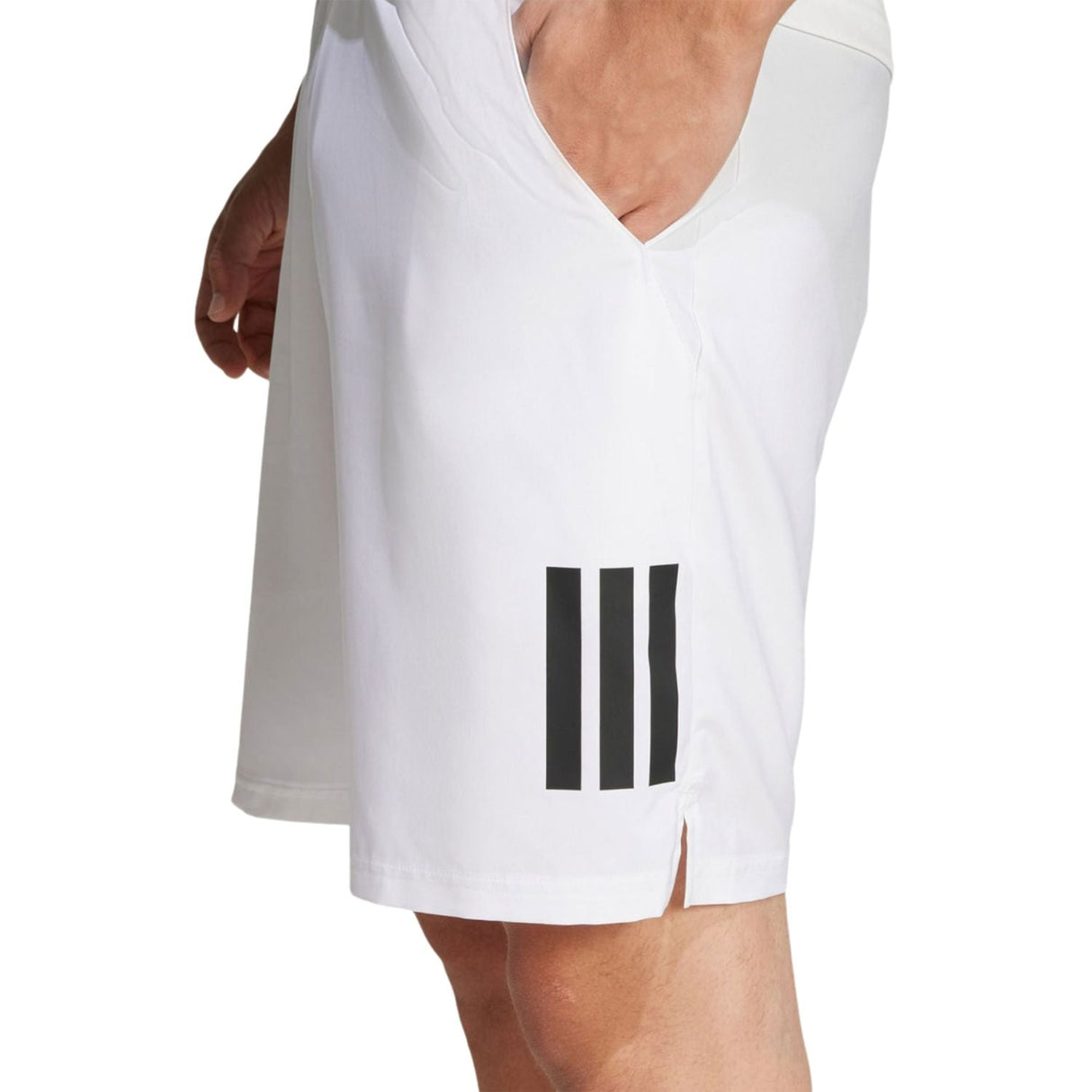 Adidas Club 3 Stripes 7 Inch Shorts - 