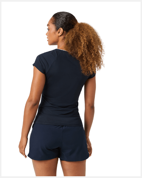 Björn Borg Ace V - Neck T-Shirt Navy - 