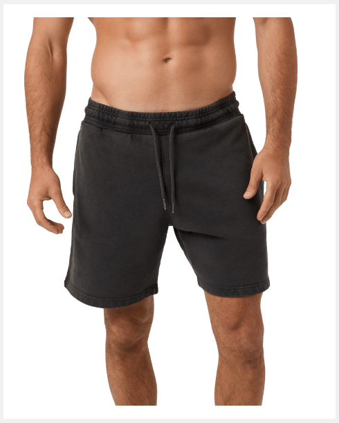Björn Borg Oversized Washed Sweatshorts Black - 