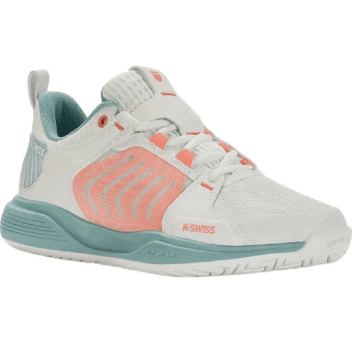 K - Swiss Ultrashot Team White/Blue/Pink - 