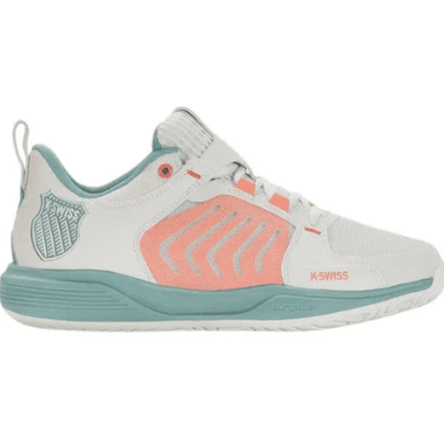 K - Swiss Ultrashot Team White/Blue/Pink - 